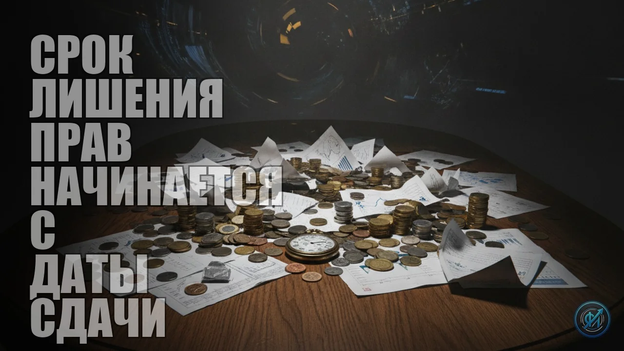 Обложка выпуска «Лишение водительских прав: срок считают не с даты суда — и б»