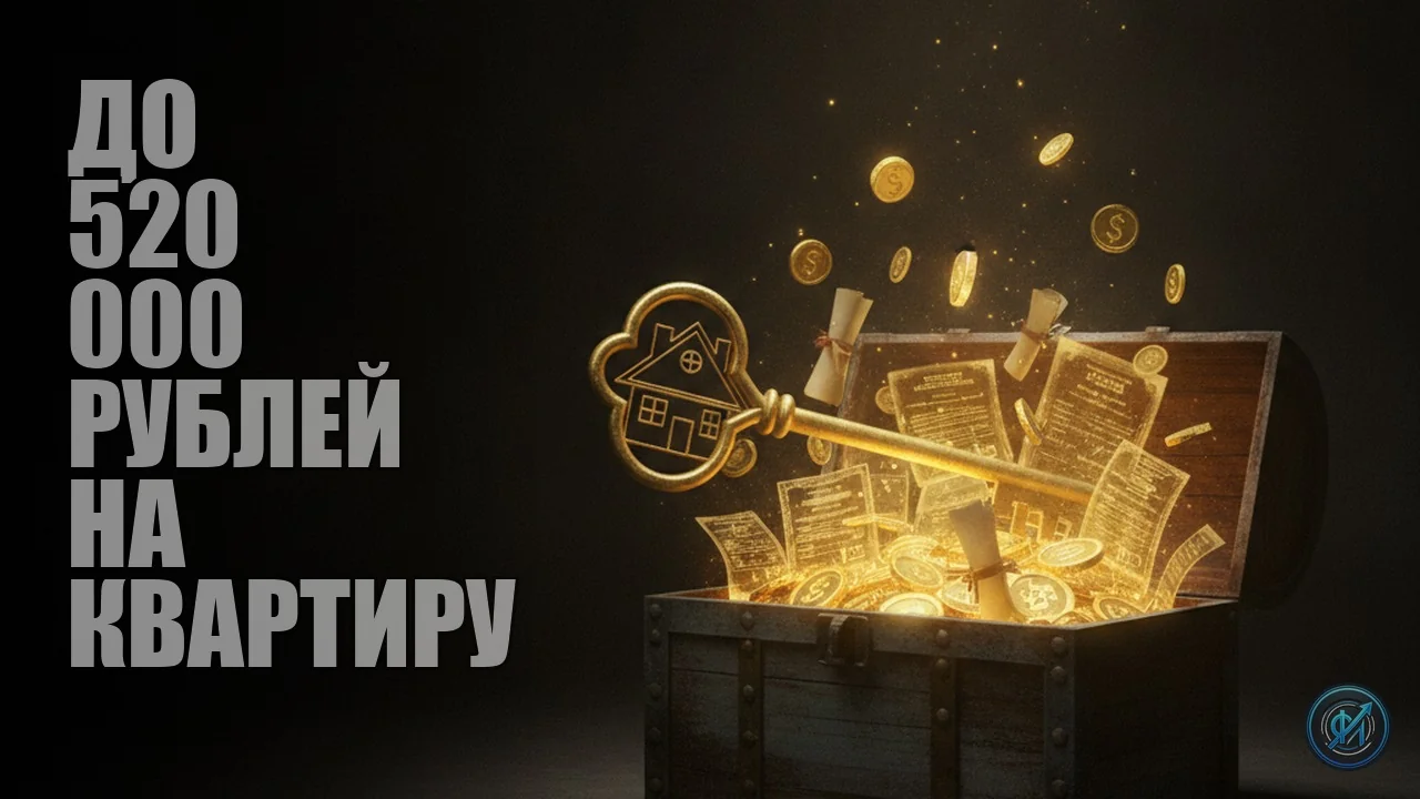 Обложка выпуска «Налоговый вычет за квартиру: почему 260 000 ₽ — не предел»
